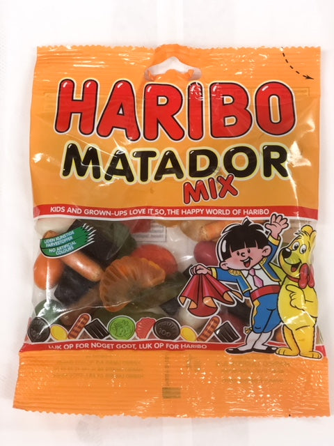 kig ind pint vokal Haribo Matador Mix – Ingeborg's Danish Chocolates Inc.