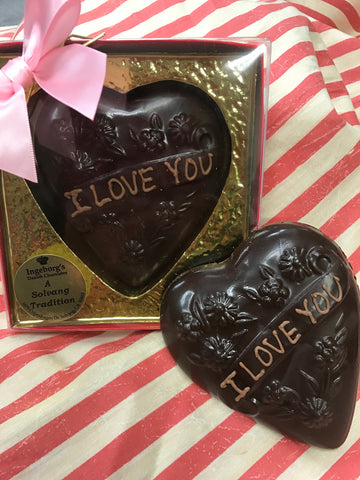 "I Love You" Chocolate Heart