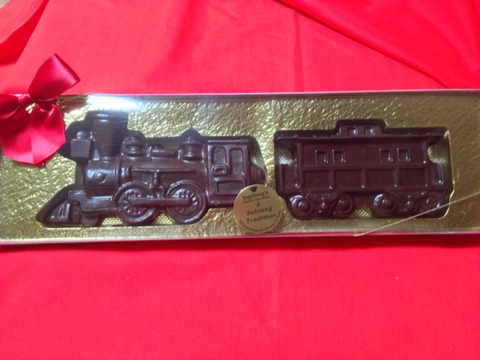 Chocolate Train & Caboose Set