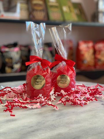 Valentine's Cherry Gummy Hearts