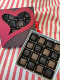 Sea Salt Caramels - Heart Window